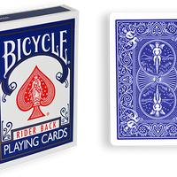 Three Way Forcing Deck Bicycle (Blue)
