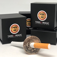 Cigarette Through Half Dollar (Two Sided) (D0015)by Tango - Trick