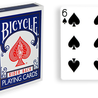 Blue One Way Forcing Deck (6s)