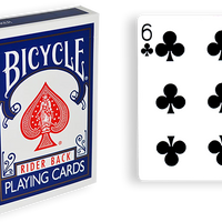 Blue One Way Forcing Deck (6c)