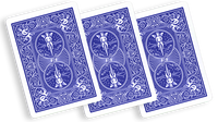 Blue One Way Forcing Deck (jc)
