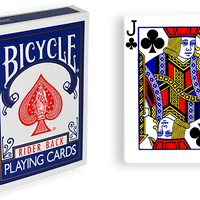 Blue One Way Forcing Deck (jc)