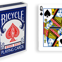 Blue One Way Forcing Deck (qs)