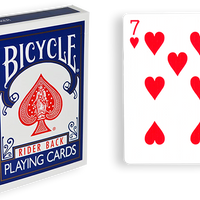 Blue One Way Forcing Deck (7h)