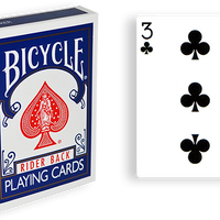 Blue One Way Forcing Deck (3c)