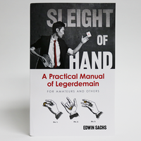 Sleight Of Hand Book by Edwin Sachs - Book