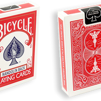 Bicycle Playing Cards 809 Mandolin Red by USPCC