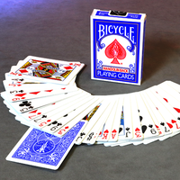Invisible Deck Bicycle Mandolin (Blue)