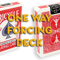 Assorted Mandolin Red One Way Forcing Deck (assorted values)