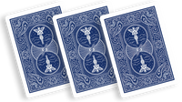 Assorted Mandolin Blue One Way Forcing Deck (assorted values)

