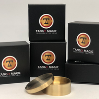 Boston Coin Box Brass One Dollar (B0029) by Tango Magic