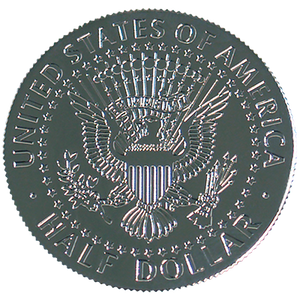 Kennedy Palming Coin (Half Dollar Sized) by You Want It We Got It - Trick