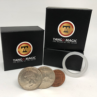 Locking Trick 61 cents (2 Quarters, 1 Dime, 1 Penny) by Tango - Trick (D0130)