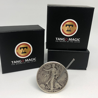 Magnetic Coin Walking Liberty (D0136) by Tango