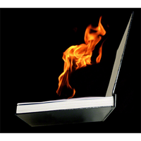 FIRE BOOK (Hot Book) by Premium Magic - Trick