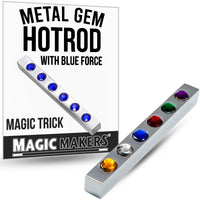 Metal Gem Silver Hot Rod (Blue Force) by Magic Makers
