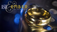 Ash and Ember Gold Curved Size 8 (2 Rings) by Zach Heath  - Trick
