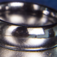 Ash and Ember Silver Curved Size 11 (2 Rings) by Zach Heath  - Trick