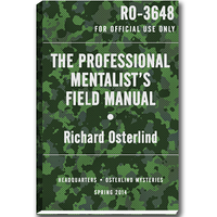 The Professional Mentalist's Field Manual by Richard Osterlind - Book