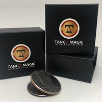 Expanded Shell Half Dollar Magnetic (D0159) by Tango - Trick