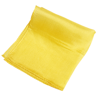 Silk 9 inch (Yellow) Magic by Gosh - Trick
