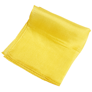 Silk 9 inch (Yellow) Magic by Gosh - Trick