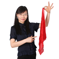 Perfect Silk to Ball red(Automatic)by JL Magic - Trick
