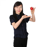 Perfect Silk to Ball red(Automatic)by JL Magic - Trick
