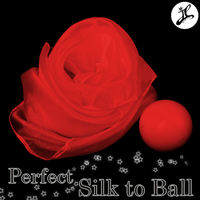 Perfect Silk to Ball red(Automatic)by JL Magic - Trick
