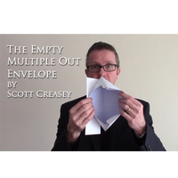 The Empty Multiple Out Envelope by Scott Creasey - Video DOWNLOAD