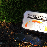 Triad Coins (US Gimmick and Online Video Instructions) by Joshua Jay and Vanishing Inc. - Trick