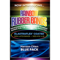 Joe Rindfleisch's Rainbow Rubber Bands (Hanson Chien - Blue Pack) by Joe Rindfleisch - Trick
