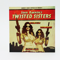 Twisted Sisters 2.0 (Gimmicks and Online Instructions) Bicycle Back by John Bannon - Trick