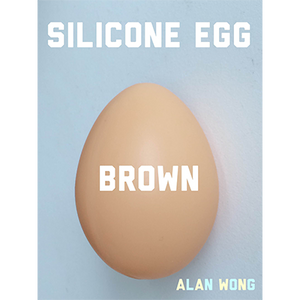 Silicone Egg (Brown) by Alan Wong - Trick