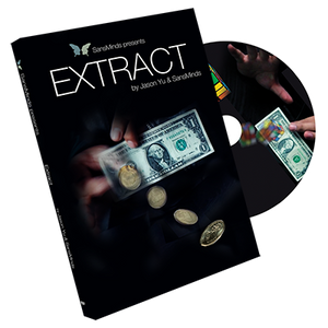 Extract (DVD and Gimmick) by Jason Yu and SansMinds - DVD