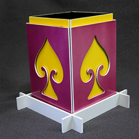 Square Circle Folded (Plastic) by Mr. Magic