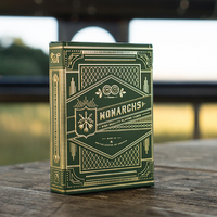 Monarch Playing Cards (Green) by theory11