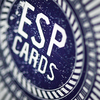 ESP Origins Deck Only (Blue) by Marchand de Trucs - Trick