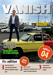 VANISH Magazine October/November 2012 - Keith Barry eBook DOWNLOAD