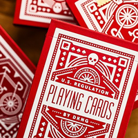 DKNG (Red Wheel) Playing Cards by Art of Play