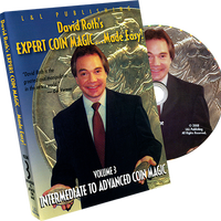 David Roth's Expert Coin Magic Made Easy Vol 3 (Intermediate to Advanced) - DVD