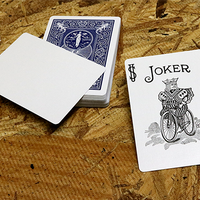 Bicycle Maiden Back (Blue) by US Playing Card Co