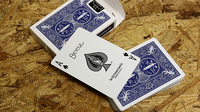 Bicycle Maiden Back (Blue) by US Playing Card Co
