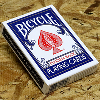 Bicycle Maiden Back (Blue) by US Playing Card Co