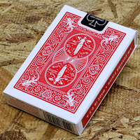 Bicycle Maiden Back (Red) by US Playing Card Co