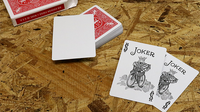 Bicycle Maiden Back (Red) by US Playing Card Co
