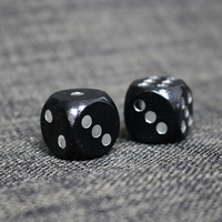 Loaded Dice (Weighted, Wood, Black) - Tricks