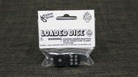 Loaded Dice (Weighted, Wood, Black) - Tricks
