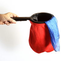 Change Bag Velvet REPEAT WITH ZIPPER (Red) by Bazar de Magia - Tricks