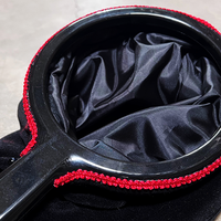 Change Bag Velvet REPEAT WITH ZIPPER (Black) by Bazar de Magia - Tricks